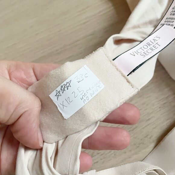 BUY 1 GET 1 FREE VS 38c incredible padded no wire light khaki tan - Picture 8 of 9